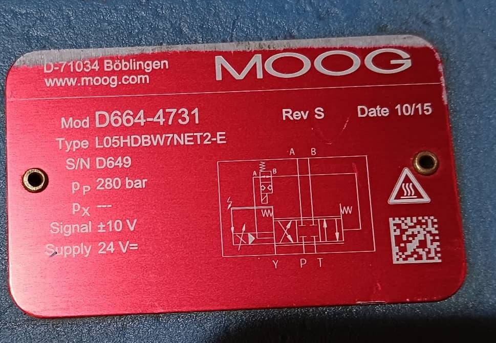 MOOG VALVE